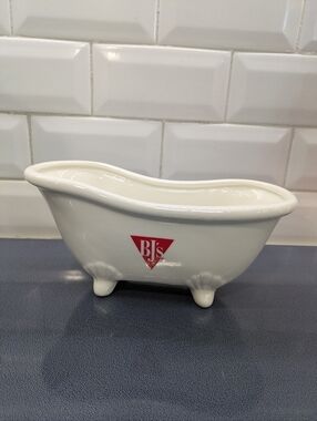 BJs Brewhouse Ceramic Lucky Ducky Bathtub Promotional Claw Foot Tub Only 9"
